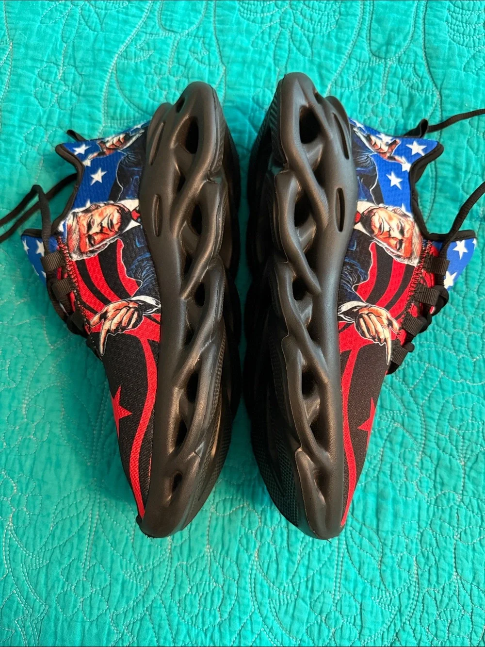 Trump themed sneakers